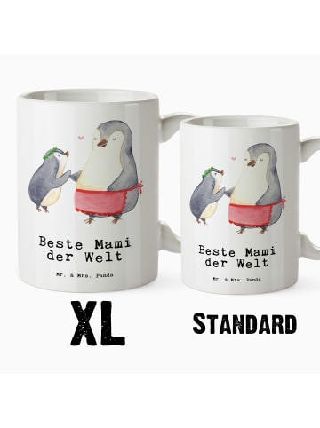 Mr. & Mrs. Panda Keramikbecher Pinguin Beste Mami der Welt mit S... in Weiß