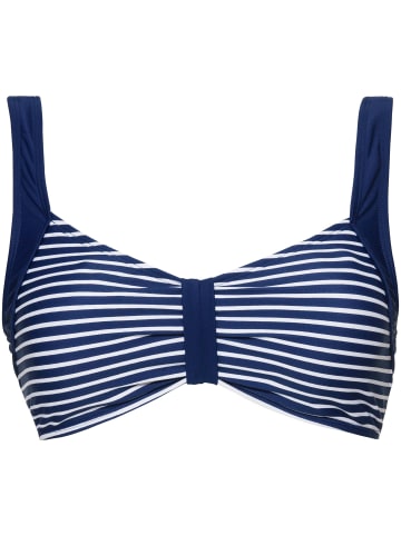 WITT WEIDEN Bikini-Oberteil in marine-weiß