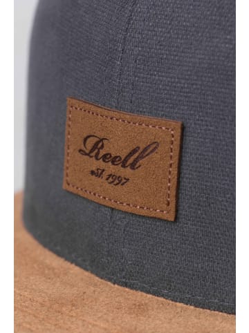 Reell Cap "Suede Cap" in Schwarz