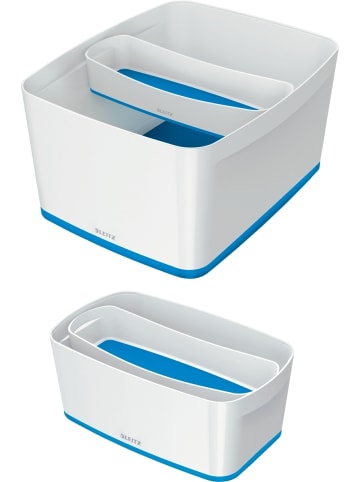 Leitz Aufbewahrungsschale myBox lang weiß/blau