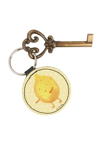 Mr. & Mrs. Panda Anhänger Beste Freunde Zitrone ohne Spruch in Gelb Pastell