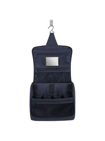 Reisenthel cosmetics toiletbag XL - Kulturbeutel 28 cm (twist navy) in midnight gold