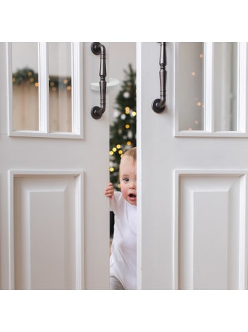 relaxdays 40x Tür-Klemmschutz in Weiß