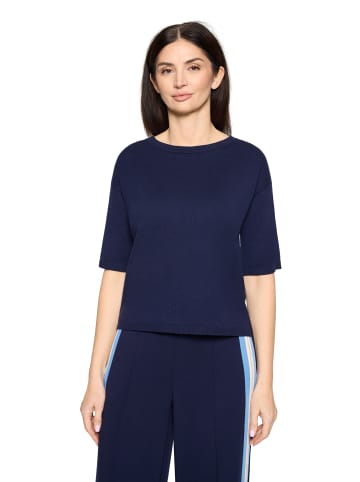 CARTOON Strickpullover mit Rundhalsausschnitt in Dunkelblau