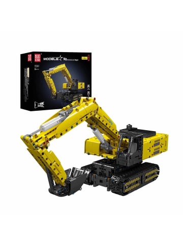 Mould King Mould King 15061 Mechanical Digger Yellow inkl. RC/Fernsteuerung