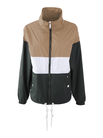 DreiMaster Maritim Damen Windbreaker in Dunkelsand Oliv
