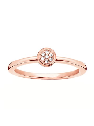 Thomas Sabo Ring "mit Diamanten rosèvergoldet" in Gold