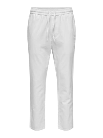 Only&Sons Hose in Bright White