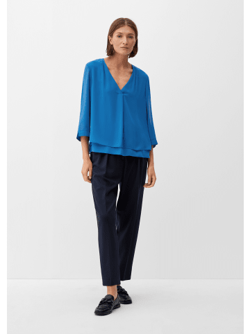 s.Oliver BLACK LABEL Bluse 3/4 Arm in Blau