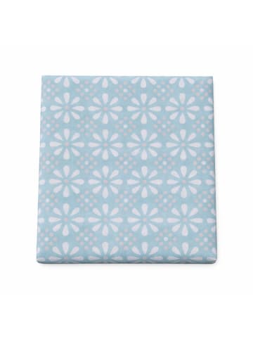 COFI 1453 Outdoor Tischläufer 140 × 40 cm Garten Tischdeko pflegeleicht aus in Türkis
