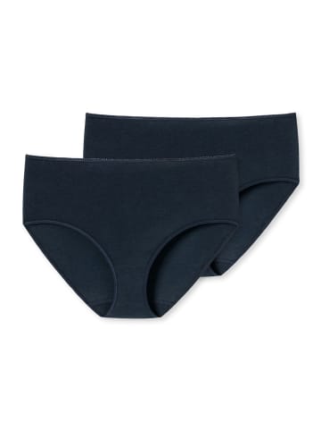 UNCOVER BY SCHIESSER Slip 2er Pack in Dunkelblau