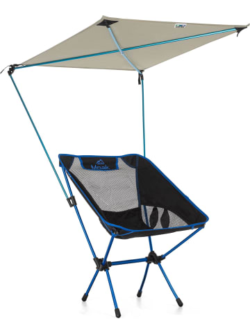 Normani Outdoor Sports Campingstuhl mit Sonnenschirm Moak in Navy
