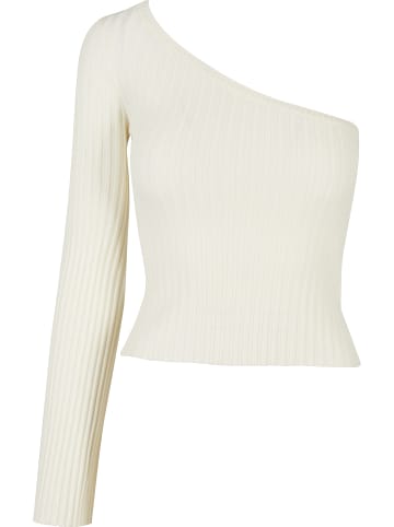 Urban Classics Crew Neck Jumper in whitesand