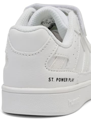 Hummel Kinder Sneaker "St Power Play Jr" in Weiß