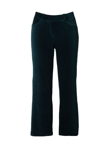 Ulla Popken Schlupfhose in smaragdgrün