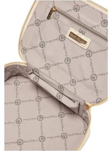 Carlo Colucci Kosmetiktasche Cracogna in Creme