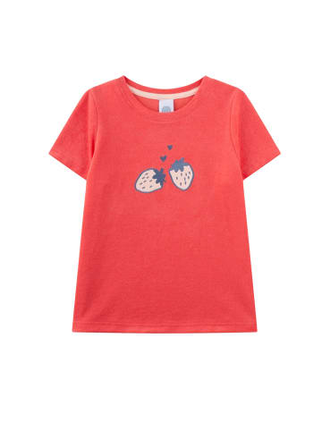 Sanetta Pyjama in Orange/Beige