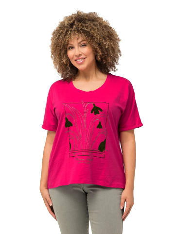 Ulla Popken Shirt in magentapink