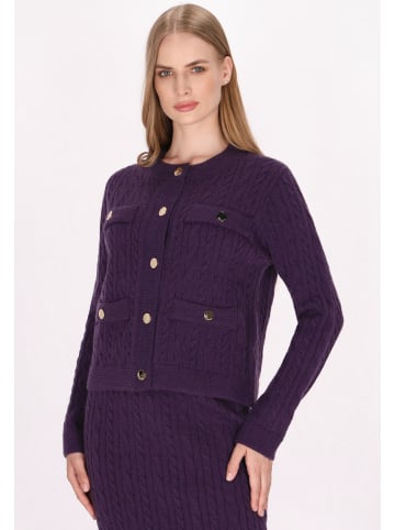 DreiMaster Klassik Damen Cardigan in Lila