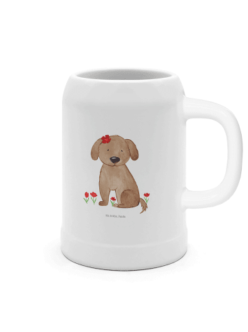 Mr. & Mrs. Panda Krug Hund Dame ohne Spruch in Weiß