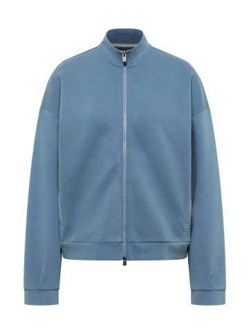 ELBSAND Zip-Jacke mit Stehkragen in Coast Blue