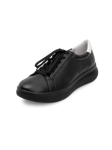 VITAFORM Hirschleder Sneaker in schwarz