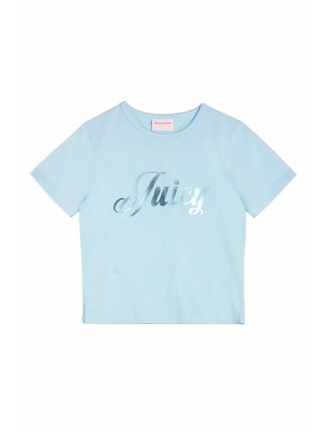 Juicy Couture Juicy Couture FOIL JUICY FITTED TEE Entdecke eine Vielzahl von Stilen, Farben und Größen für jeden Geschmack und Anlass. in powder blue