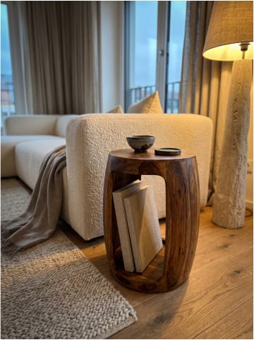 KADIMA DESIGN Beistelltisch rund, handgefertigt, Modern