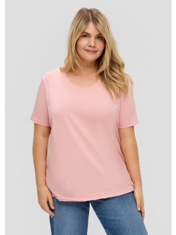 s.Oliver T-Shirt kurzarm in Pink