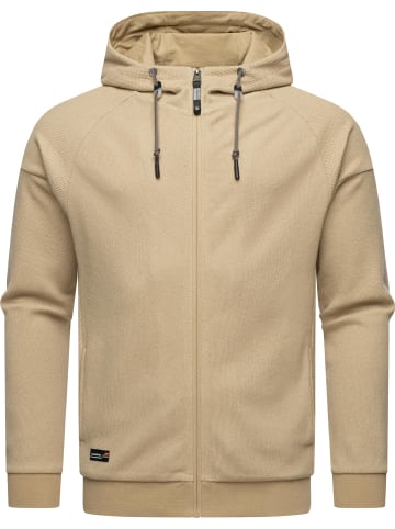 ragwear Kapuzensweatjacke Dreyner in Sand