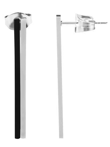 Adeliás Damen Ohrringe – Ohrstecker aus Edelstahl in silber