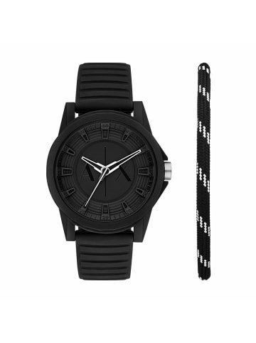 Armani Exchange Quarzuhr für Herren in Schwarz