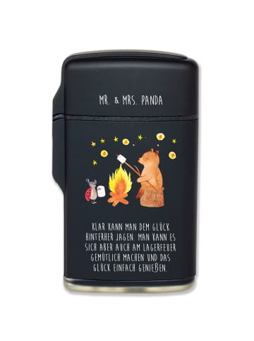 Mr. & Mrs. Panda sturmfeuerzeug Bär & Marienkäfer Lagerfeuer mit... in Schwarz