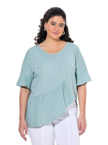 Ulla Popken Shirt in helles moosgrün