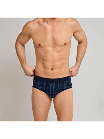 Schiesser Slips 2er Pack in Navy