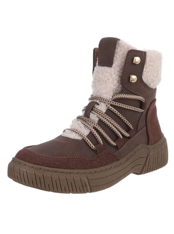Ital-Design Stiefelette in Braun
