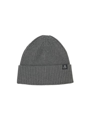 Marc O'Polo Mütze in Graphic Grey Melange