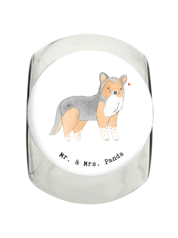 Mr. & Mrs. Panda Dose Shetland Sheepdog Moment ohne Spruch in Weiß