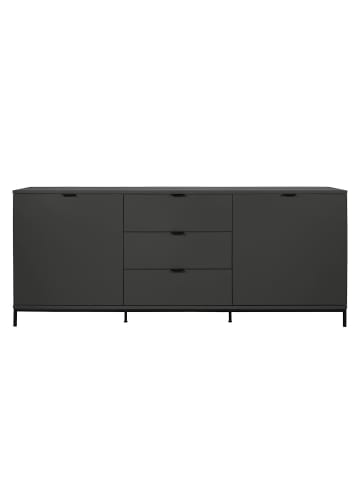 home24 Sideboard HARMA 180 cm in Dunkelgrau