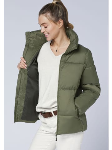 Polo Sylt Jacke im gesteppten Design in Grün