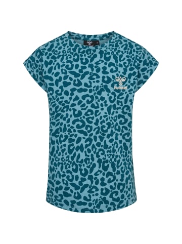 Hummel Hummel T-Shirt S/S Hmlflowy Mädchen in BLUE CORAL