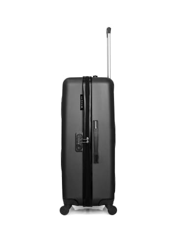 WAVE PARIS Großer Hartschalenkoffer AMAZONE in Schwarz (95L)