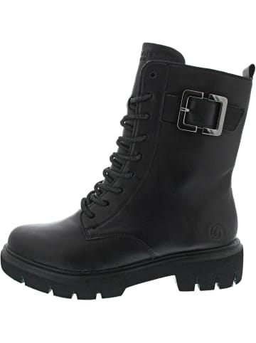 remonte Schnürstiefel Schwarz