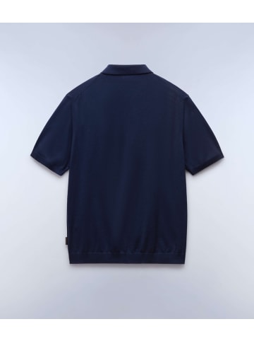 Napapijri Pullover "D-Nelli Polo Ss" in Grau