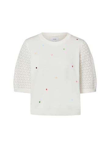 NÜMPH Pullover NULulo in ecru mehrfarbig - 0001