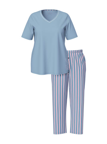Ulla Popken Pyjama in graublau