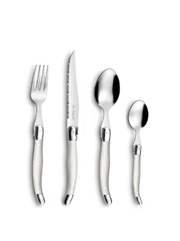 Lou Laguiole 24-tlg. Besteckset LAGUIOLE / TRADITION in perle