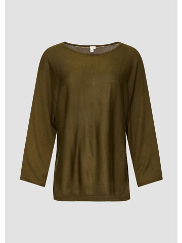 QS Strickpullover in 7864_olivgrün