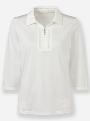 WITT WEIDEN Poloshirt in ecru