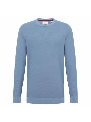 Mustang Strickpullover in Mittelblau